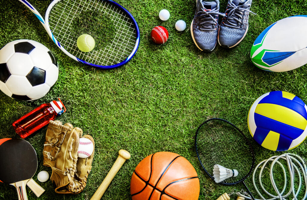 different sports